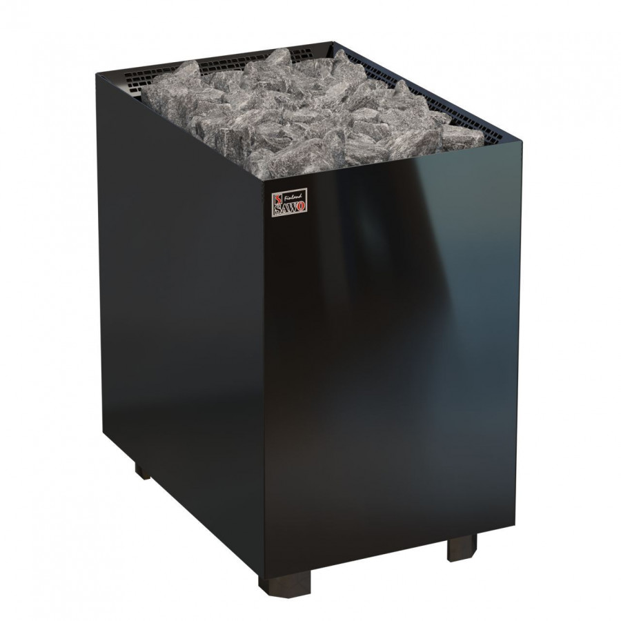 SAWO Электрическая печь Nordex floor напольная, без пульта, без блока мощности, 21,0 кВт, черная, артикул NRNF-210NS-BL-V12-Z