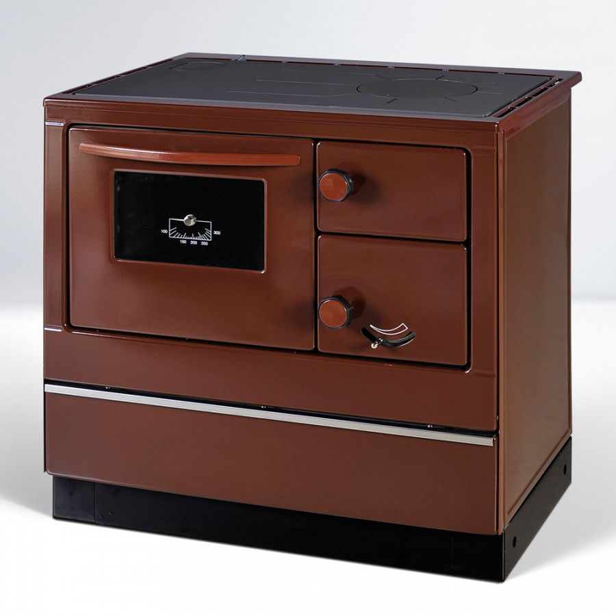 Плита OKONOM 85/FIKO DELUXE, правая, коричневая (Thorma)