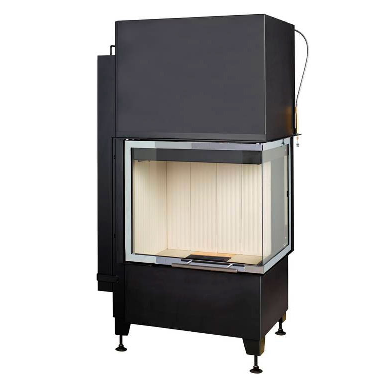 Топка Radiante 550/20/57-66.44 H ECOplus, черная рамка, правая (Hark)