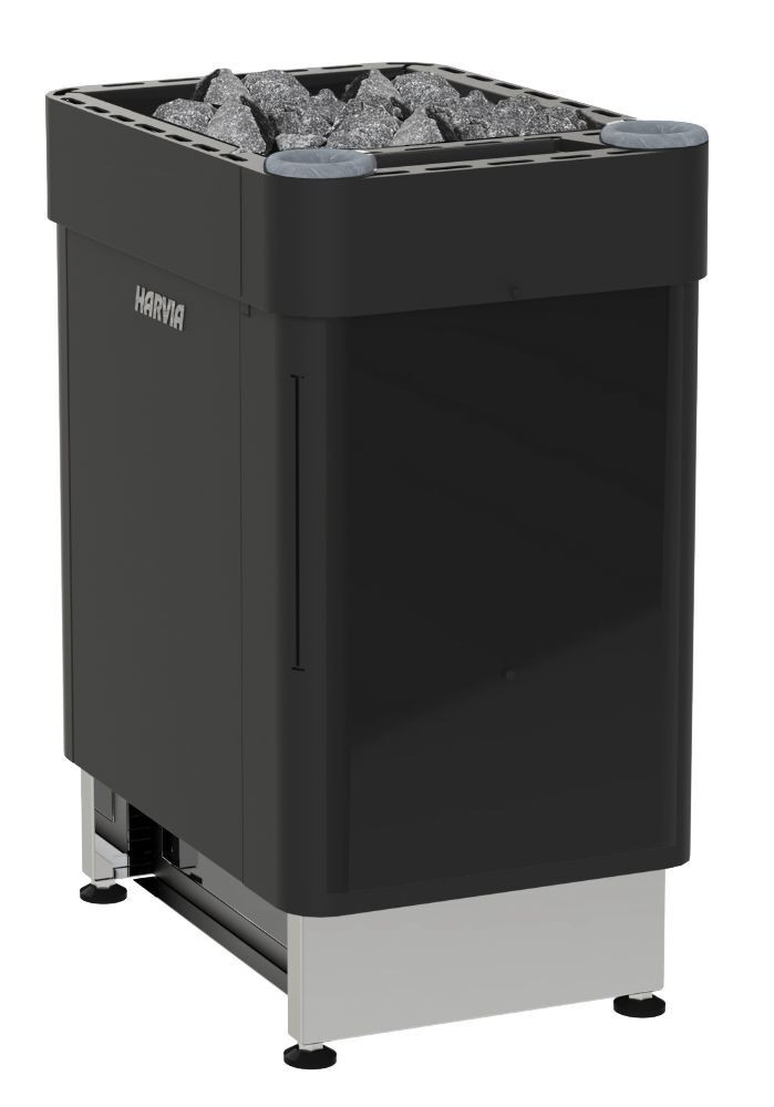 HARVIA Электрическая печь Senator Combi HSB900400S 9kW black с парогенератором