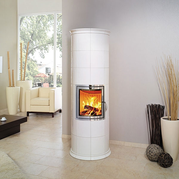 Печь Bella Rosa 5 ECOplus, creme-wei, рамка хром (Hark)
