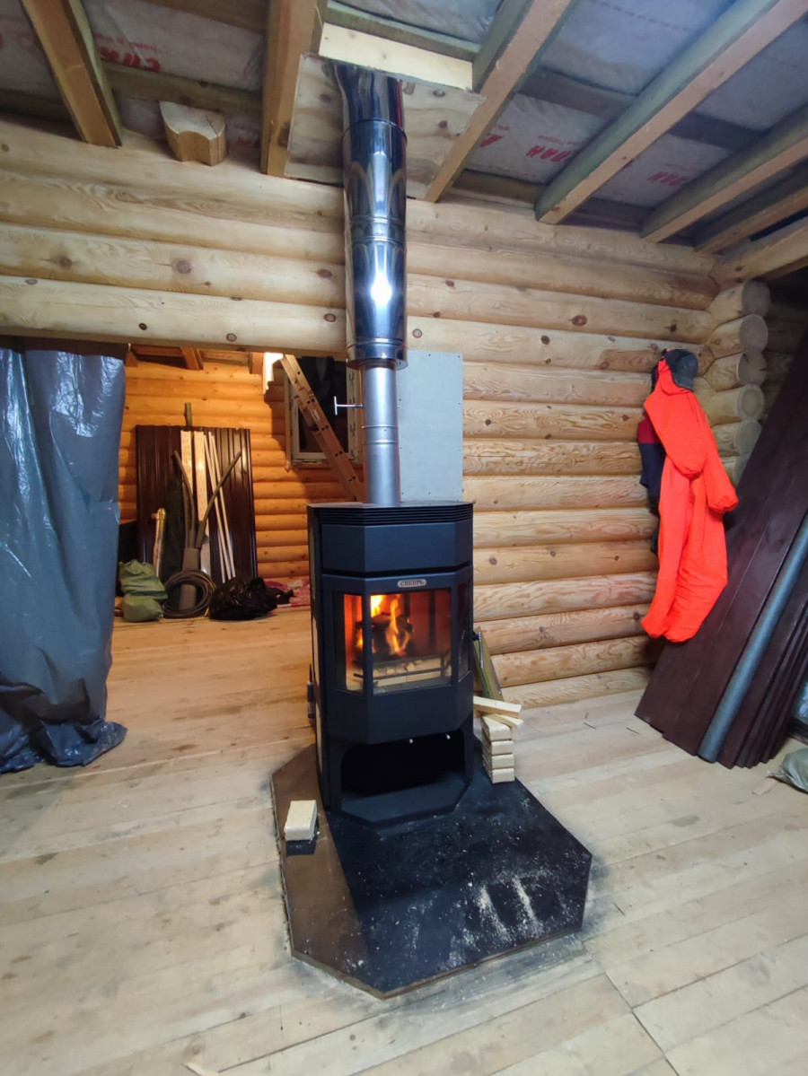 Татьяна и Анна 2 печи в один дымохода №3816 - Подбор и монтаж каминов ...