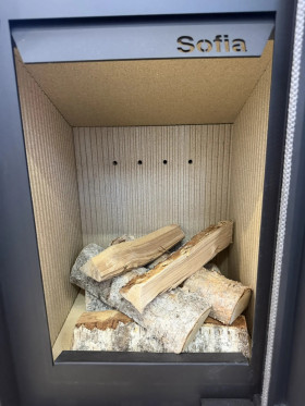 Печь-камин София 10 в Талькохлорите/Пироксените