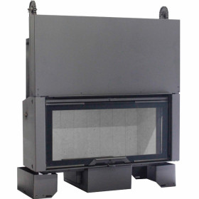 Камин Studio 12/45.10.0 B CP с банкетой (Hark)