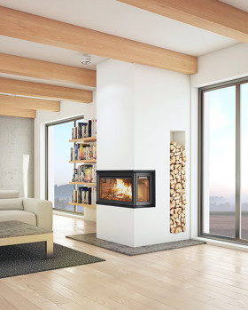 Каминная топка Jotul I 620 FRL, черная краска ВР