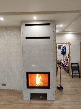 Плита OKONOM 85/FIKO DELUXE, левая, бежевая (Thorma)