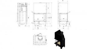 Каминная топка MBZ/L/BS/G/SG