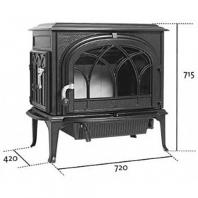 Чугунная печь JOTUL F 500 BP