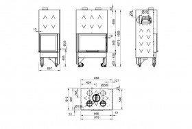 La Nordica Monoblocco 800 Angolo DX