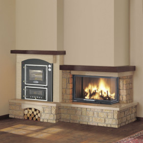 Печь-камин Мета Рейн