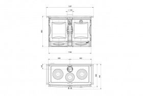 La Nordica ALASKA 16 Nero antracite La Nordica ALASKA 16 Nero antracite